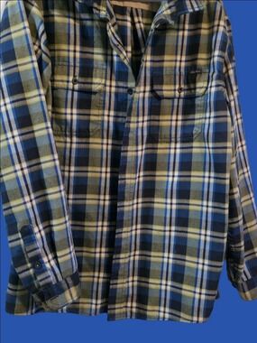 4/$67 Deal! Eddie Bauer Plaid  Button-Down Shirt